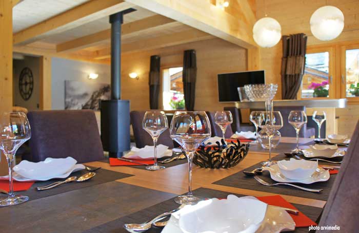 Location chalet de luxe station ski Haute Savoie chalet inarpa la clusaz