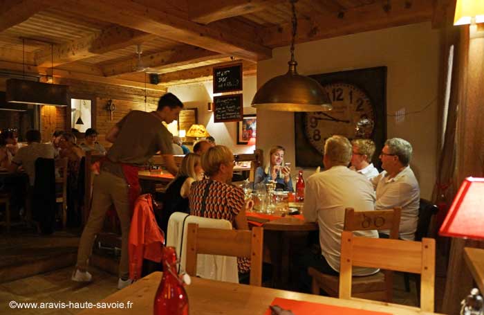Restaurant de spécialités savoyarde situé à l'entrée du village de la Clusaz