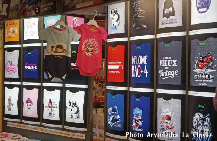 tee shirt rigolo Boutique Domino boutique domino La Clusaz