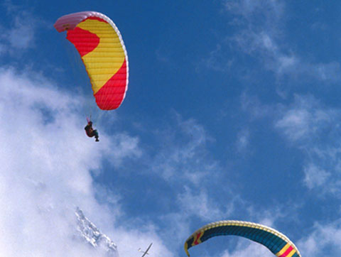 vol en parapente